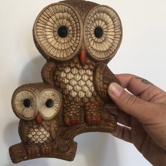 Vintage foam craft 1981 owls - Picture 11 of 12